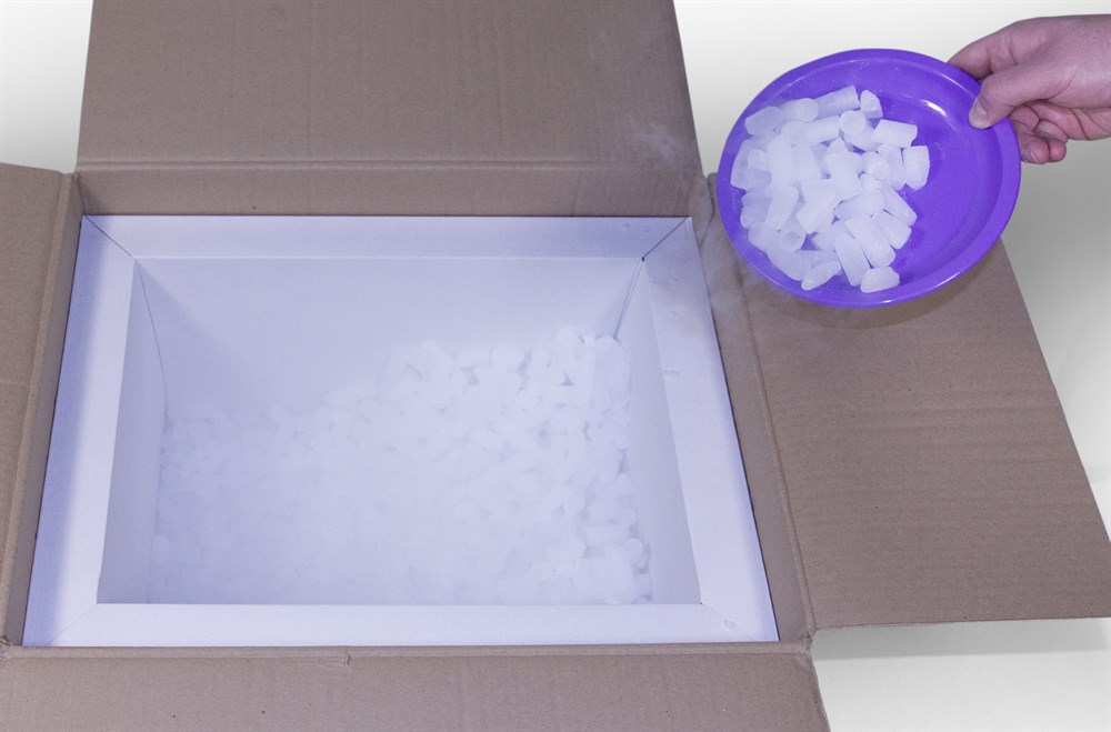 Как хранить сухой лед в домашних условиях